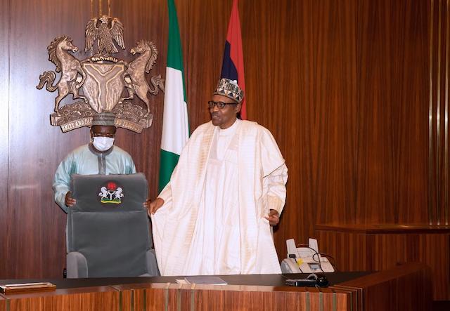 Buhari Receives Briefing From PTF On COVID-19