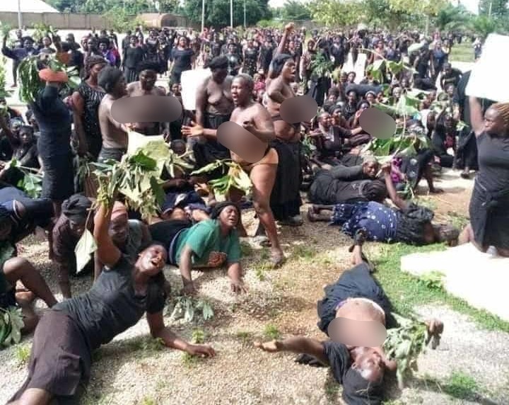 Southern Kaduna Attacks - Women Protest Naked Over Incessant Killings