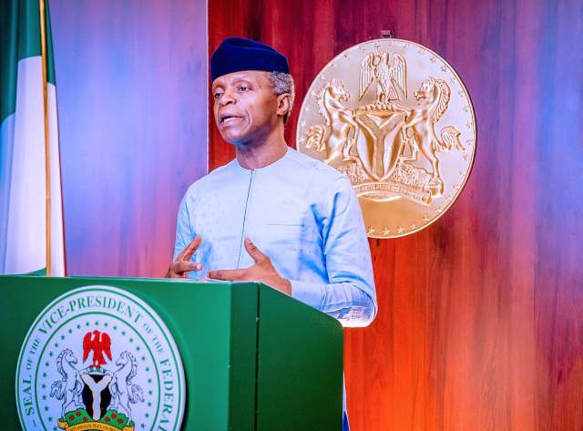 Insecurity: Everyone Will Suffer If War Breaks Out – Osinbajo