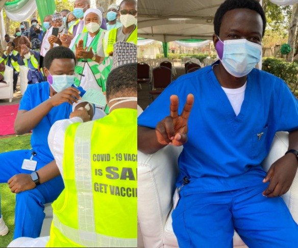Dr Ngong Becomes First Nigerian To Receive COVID-19 Vaccine